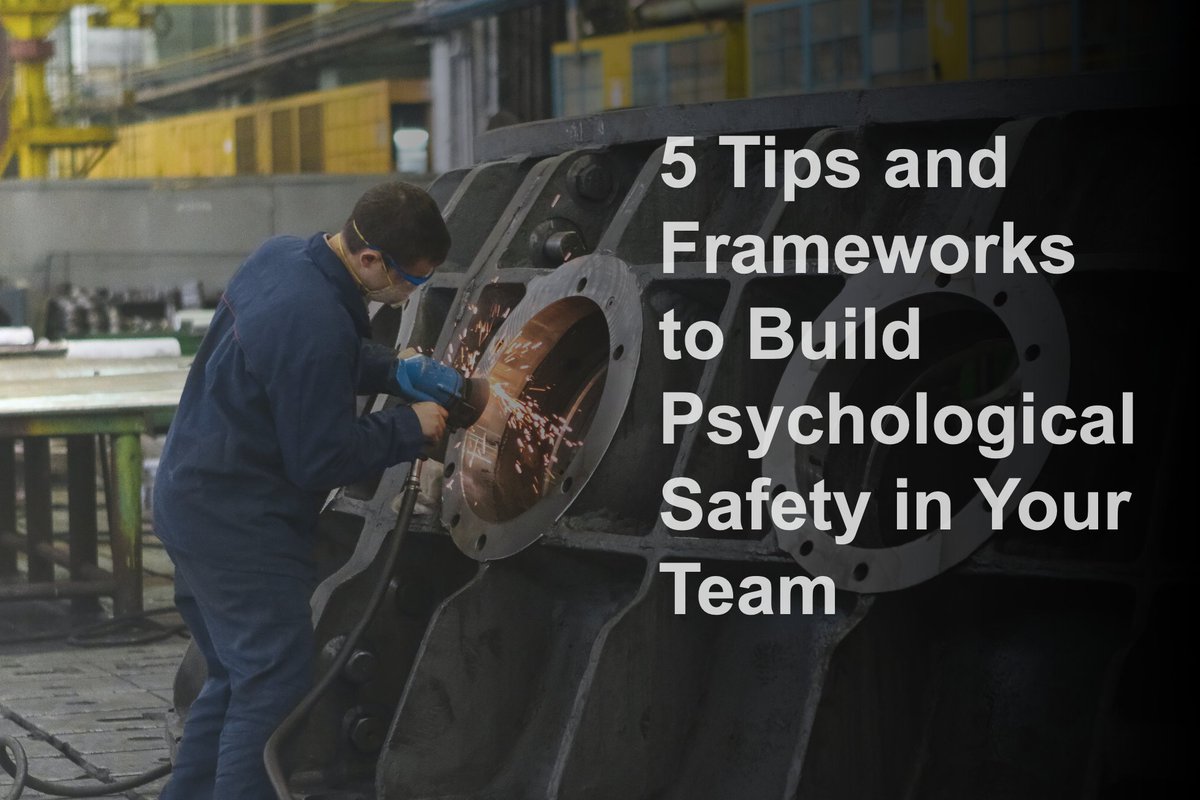 Simonleighuk's tweet photo. Here's part 2 of my piece on building psychological safety in teams.
#LeadershipDevelopment #LeadershipMatters #TipsForManagers
https://t.co/Kmj1Z8nPWN https://t.co/KQgnZi5mIO