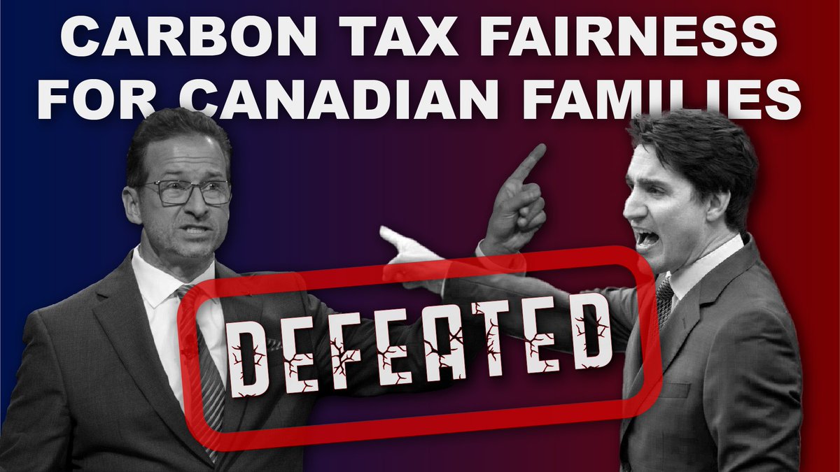 PremierScottMoe's tweet photo. The motion to extend the home heating exemption and carbon tax fairness to all Canadians was defeated because the Liberal government was supported by the Bloc Québécois - a party that wants to break up Canada.   

That explains a lot about the state of our country under Trudeau. https://t.co/4lCed49weJ