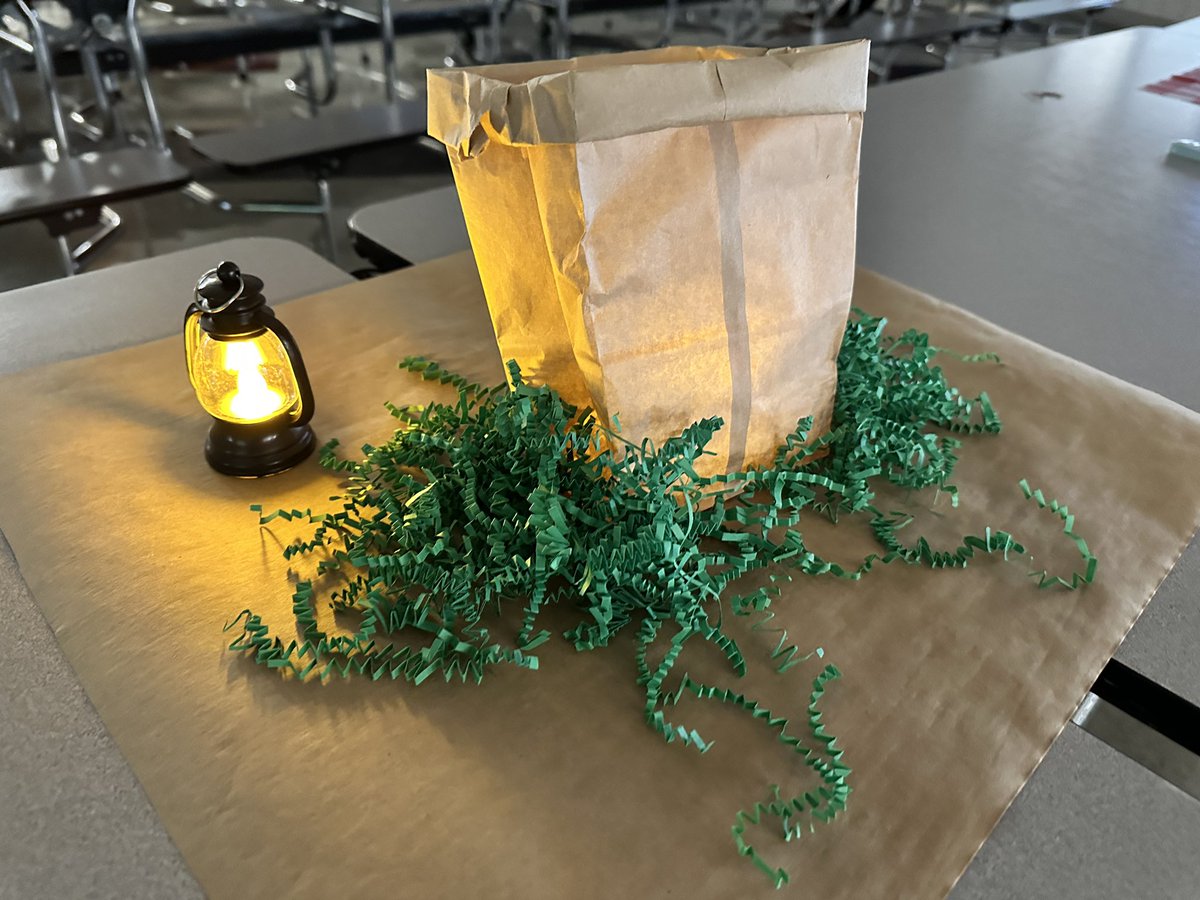 mooretolearn's tweet photo. I love a good theme! K-2 spent their day camping. #RISDWeAreOne #RISDk2creates #risddwd @PLinRISD @RLAinRISD https://t.co/16IWjxUMsQ