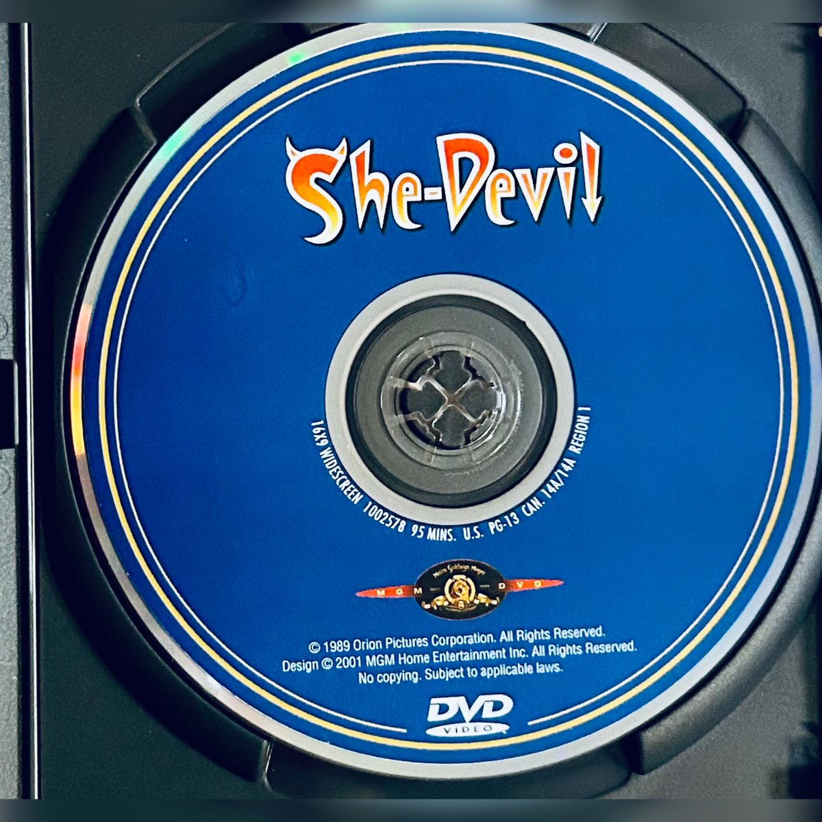 #NewArrival! She-Devil (DVD, 2001) Roseanne Barr Black Comedy MGM 1989 OOP 

rareflicksplus.com/all-products/o…

#SheDevil #Roseanne #RoseanneBarr #Comedy #ComedyMovie #MGM #80s #OOP #DVD #DVDs #PhysicalMedia #Flashback #DvdWebsite #DvdStore #raredvd #raremovies #oopdvd #htf #BlackComedy