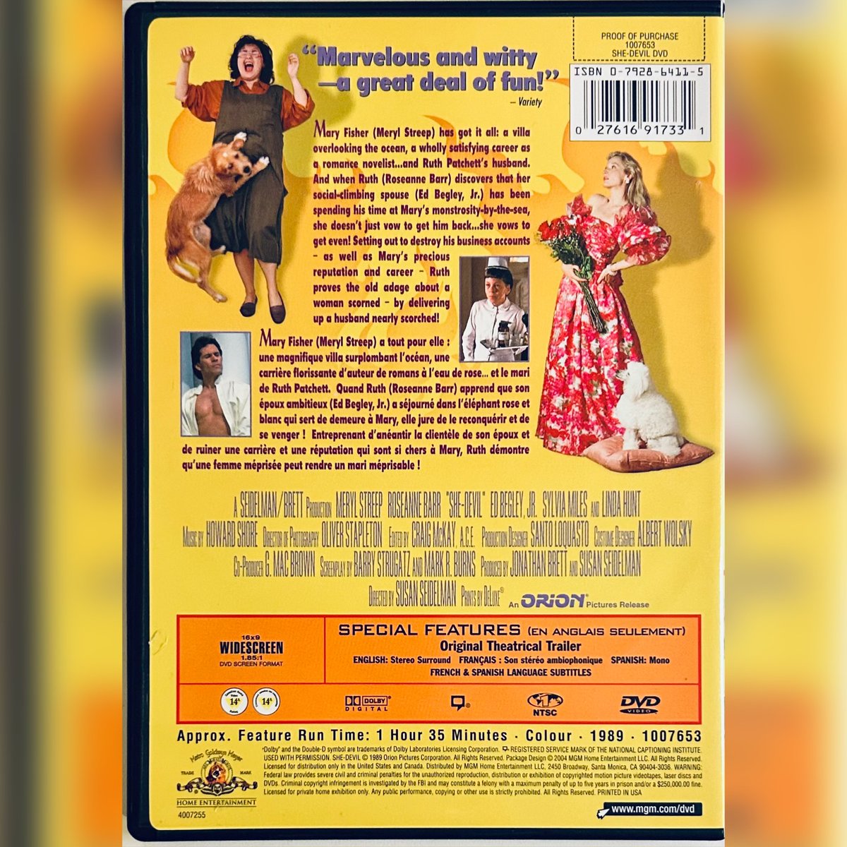 rareflicksplus's tweet photo. #NewArrival! She-Devil (DVD, 2001) Roseanne Barr Black Comedy MGM 1989 OOP
https://t.co/WwXmztEgAY
#SheDevil #Roseanne #RoseanneBarr #Comedy #ComedyMovie #MGM #80s #OOP #DVD #DVDs #PhysicalMedia #Flashback #DvdWebsite #DvdStore #raredvd #raremovies #oopdvd #htf #BlackComedy https://t.co/KduvyiFoiV