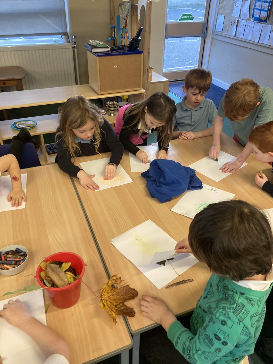 Innerwickprim's tweet photo. P123 were Autumn detectives today collecting ‘clues’ in our local environment. We then learned how to do leaf rubbings… https://t.co/sKag91md8k