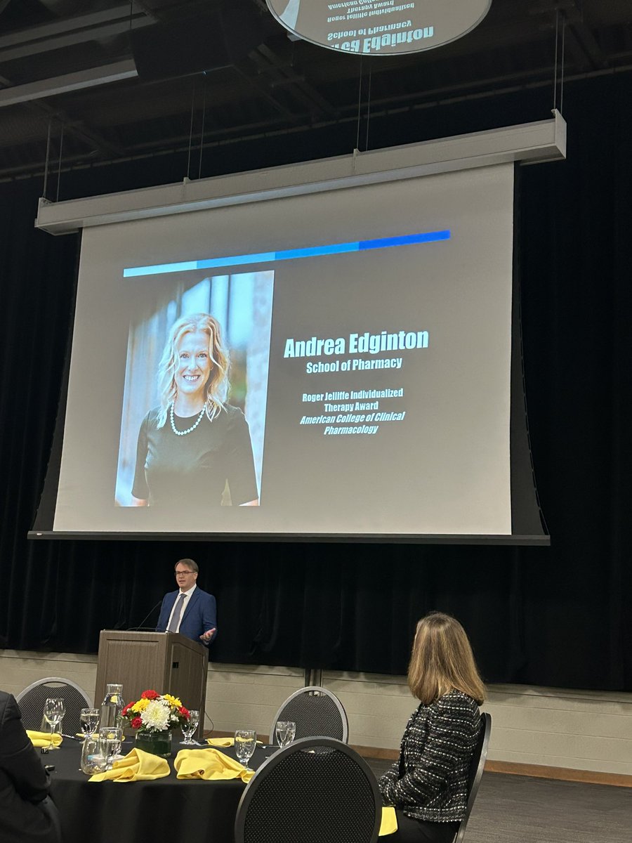 Congratulations to <a href="/AndreaEdginton/">Andrea Edginton</a> for a major research award, honoured at tonight’s Research Awards Celebration Gala! <a href="/UWaterloo/">University of Waterloo</a> <a href="/UWPharmacy/">Waterloo Pharmacy</a>