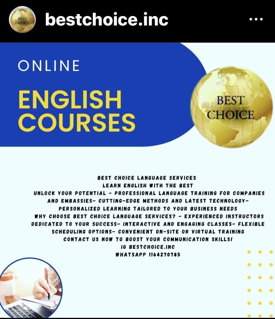 🚀 Elevate your English with our cutting-edge language courses! 📚 Our ultra-tech methods make learning a breeze for everyone. 🌐 Tailored classes for all learners, because language should adapt to you! 🗣️ #LanguageRevolution #TechDrivenLearning