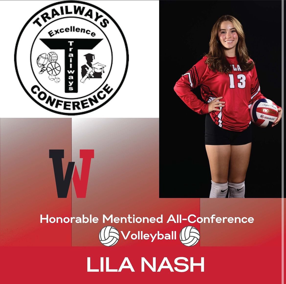 So thankful, thank you Wayland volleyball for an amazing 3 years❣️#RTB