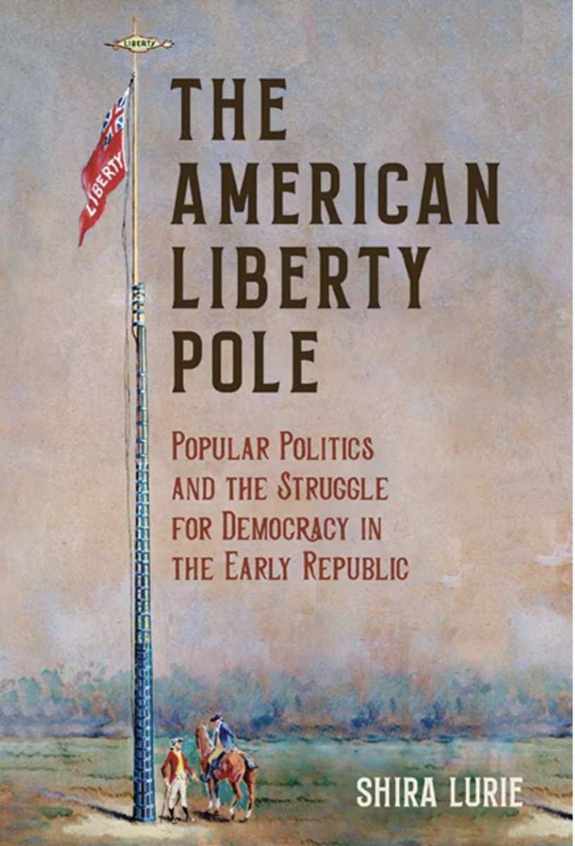 Wonderful book launch this evening for Dr. @ShiraLurie’s The American Liberty Pole: Popular Politics and the Struggle for Democracy in the Early Republic published by @uvapress! #ArtsWithImpact See: upress.virginia.edu/title/5978/