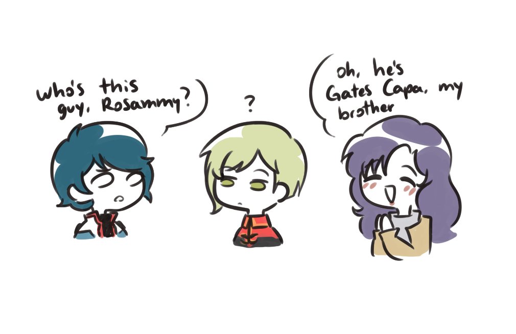 gundam fans when they see gates capa