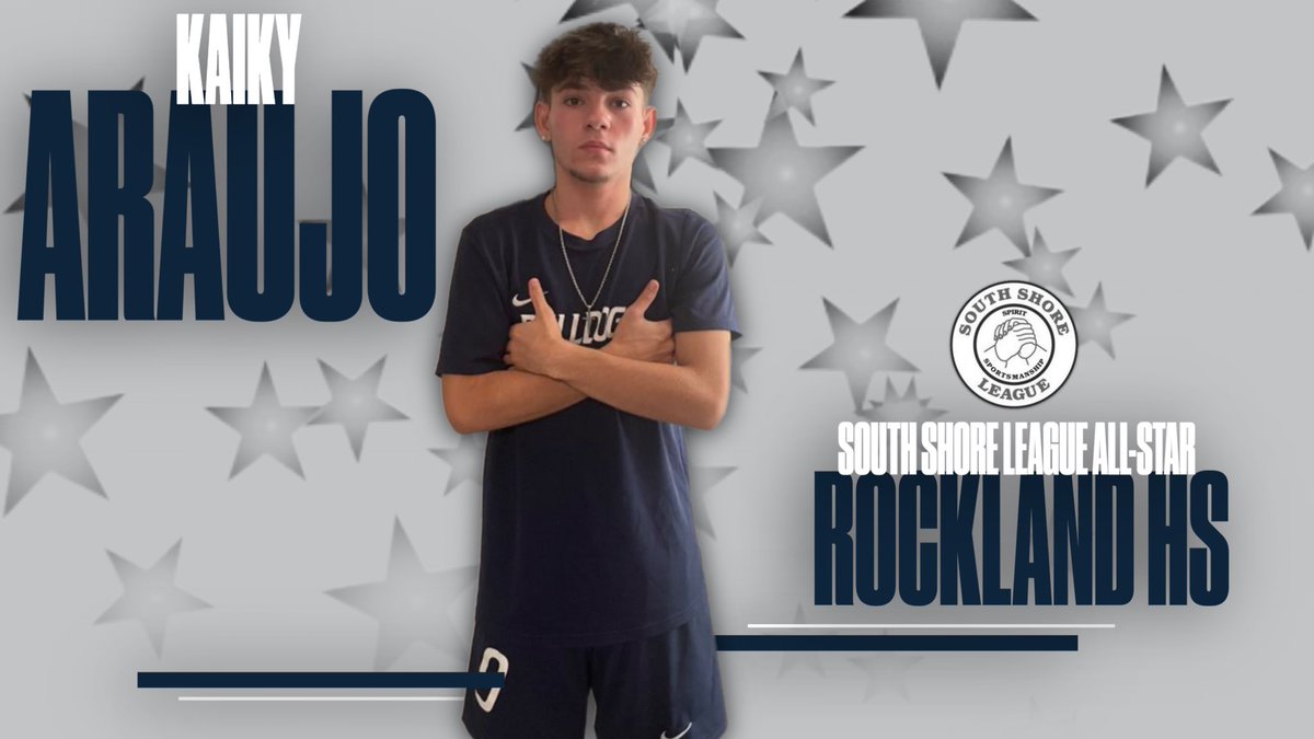 Congratulations to our Boys Soccer South Shore League All Stars! Senior: João Faria, Junior: Noah Jordan, and Sophomore: Kaiky Araujo! João also earned SSL Sullivan POY and EMSCA All-Star!!