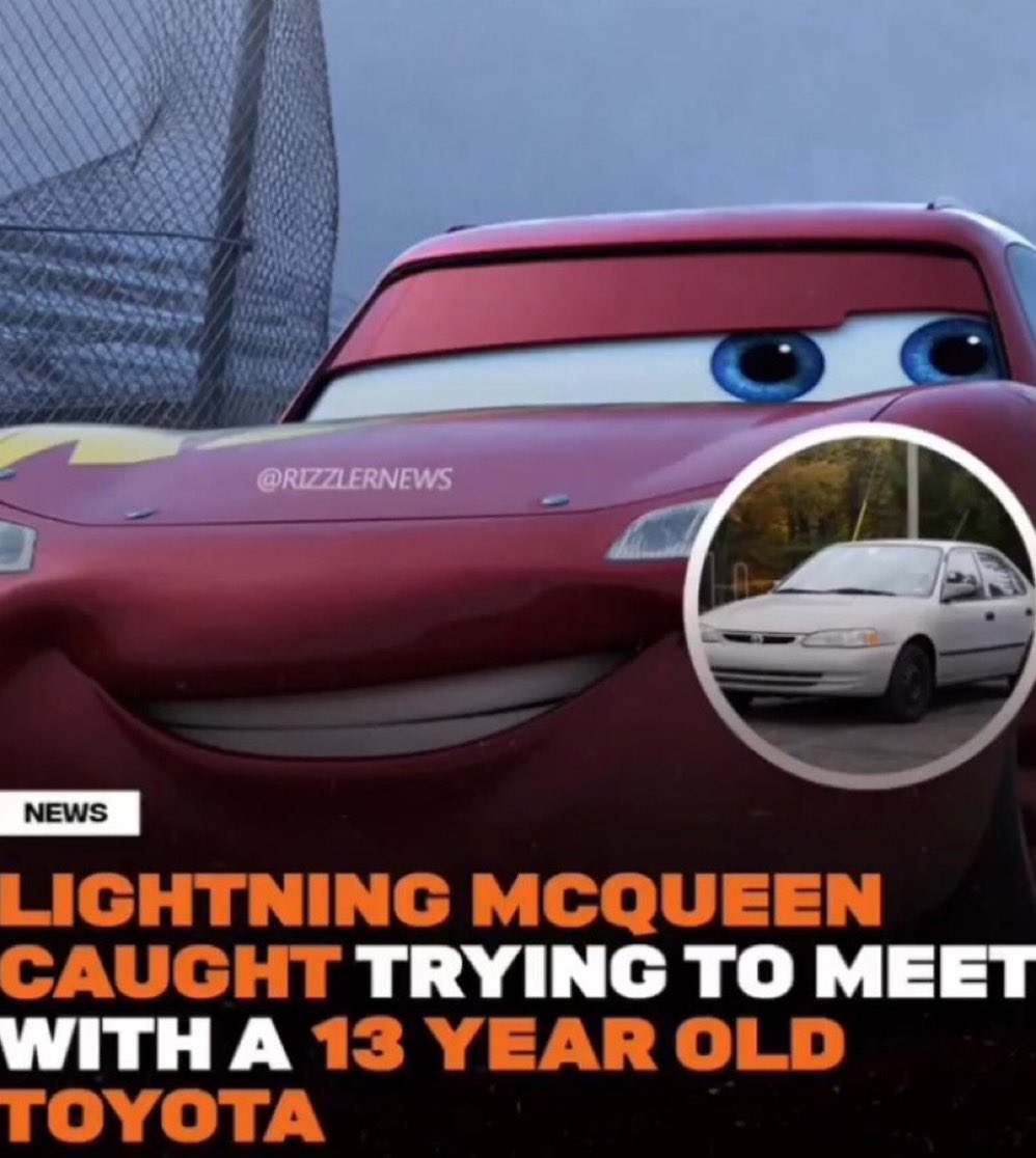 Lightning McQueen in rocket league : r/weirddalle