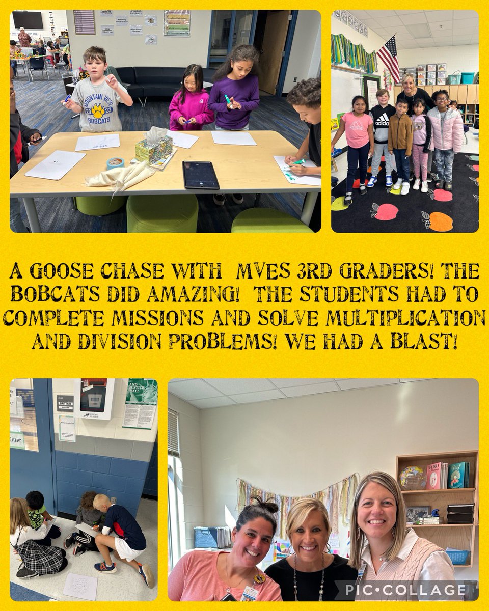 Thanks to <a href="/saraswan11/">sara swan</a>  and <a href="/HollyThomas2218/">Holly Thomas</a>  for all your help today!  It was a great collaboration!  <a href="/MVESBobcats/">MVESBobcats</a> #ignitelearningbcps #allin