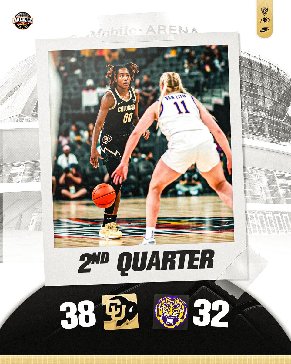 CUBuffsWBB's tweet photo. Opening some eyes out here in Vegas 👀

#GoBuffs // HOFSeries https://t.co/IUHS7JFtSa