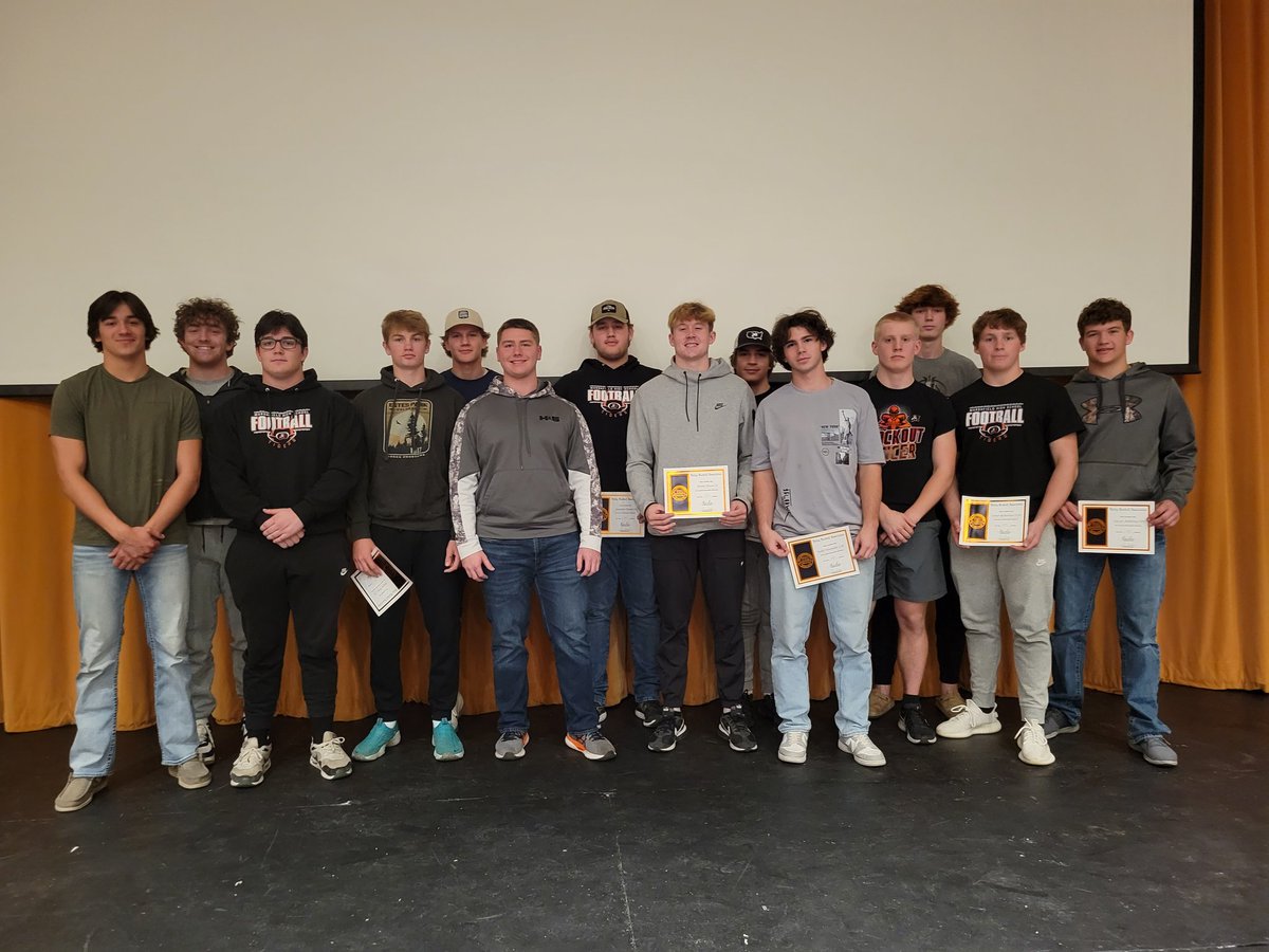 All-Conference 1st team, 2nd team and honorable mention.