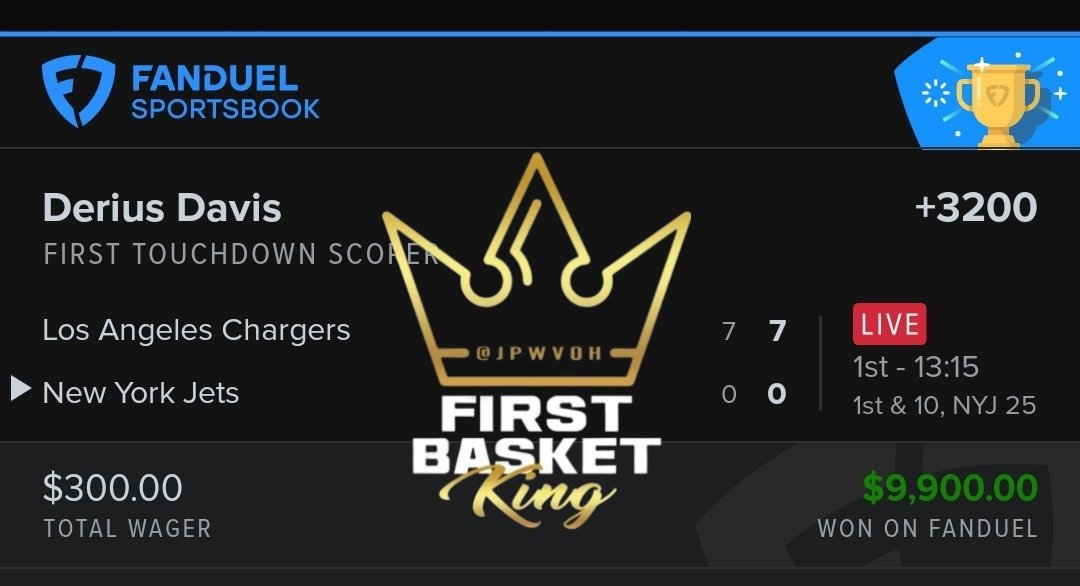JPWVOH's tweet photo. DAVIS FIRST TD +3200!!! LET'S GOOOOOOOOOO $300 INTO $9900! @BTBSupport  #FIRSTEVERYTHINGKING 

https://t.co/b04drHBkmn https://t.co/wX393KfRID
