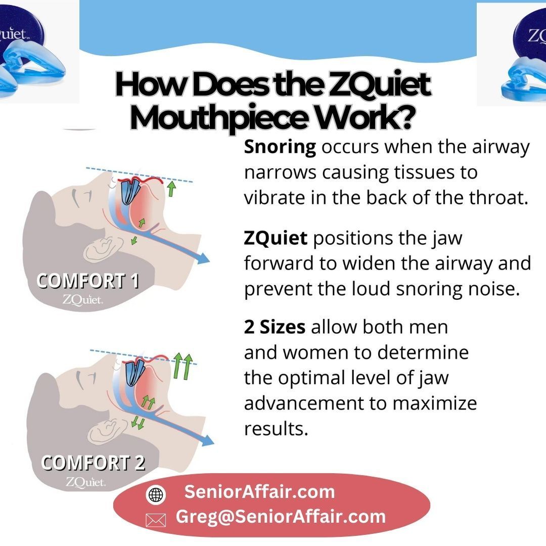 SeniorAffair's tweet photo. Unlock the Magic: How Does the ZQuiet Mouthpiece Work? 
For More Tap:https://t.co/xyd0T43G1z 
#ZQuiet #SnoringSolution #BetterSleep #EmpowerYourHealth #WellnessJourney #ZQuietMouthpiece #QuietNights #SnoringRemedy #SnoringAid #StopSnoring #SleepPeacefully #SnoreNoMore https://t.co/npnMilFXOb