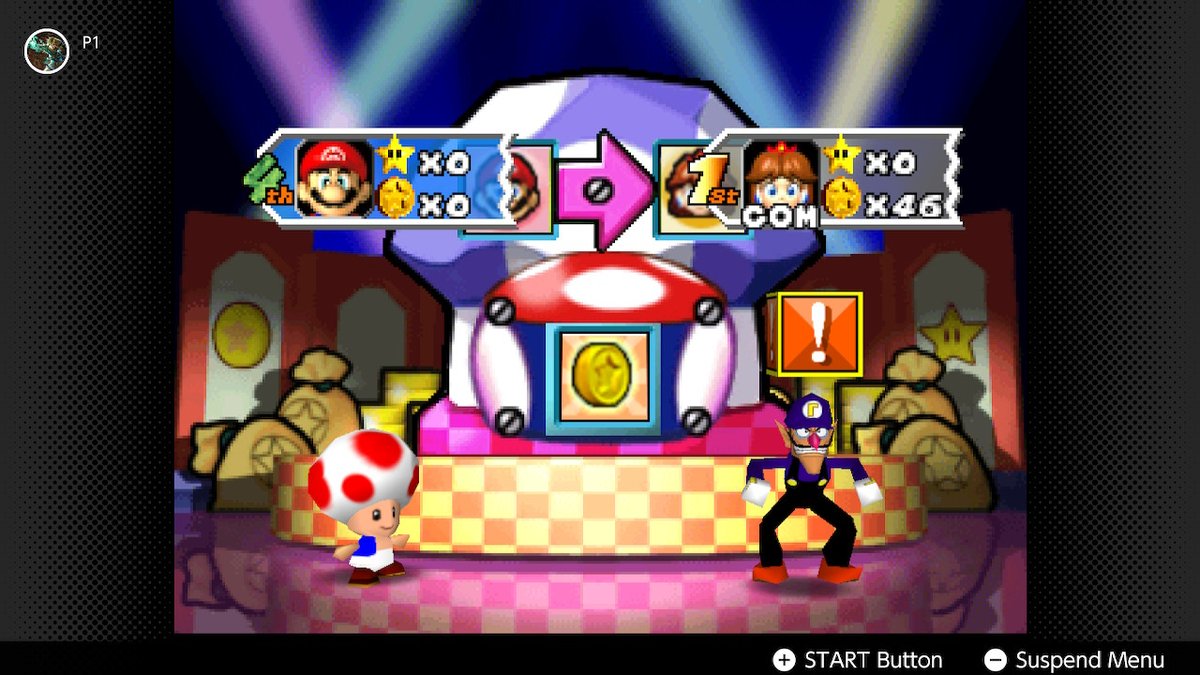 *scowls bitterly at Waluigi* You'll get yours, Wally...You'll get yours. #Nintendo64 #NintendoSwitchOnline #NintendoSwitch