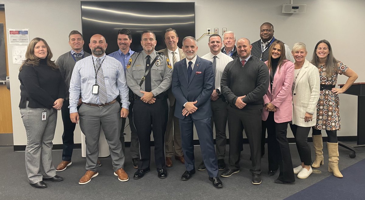 Scott Cascone (@dr_js_cascone) on Twitter photo Today, the district & school administrations joined w/Chief Allocco, Capt. Ackerson, Det. Maguire, and SRO Nolan for our quarterly school security & safety meeting. We are thankful for our exceptional partnership with the <a href="/Holmdelpolice/">Holmdel Police Dept</a> #liveholmdelblue #weareholmdel Today, the district & school administrations joined w/Chief Allocco, Capt. Ackerson, Det. Maguire, and SRO Nolan for our quarterly school security & safety meeting. We are thankful for our exceptional partnership with the <a href="/Holmdelpolice/">Holmdel Police Dept</a> #liveholmdelblue #weareholmdel