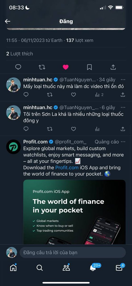 💯% thành công kéo cáo cho ae mất 2c nhé

(Nên bookmark, retweet lại nhé, nhiều cái ae phải vừa làm vừa ngẫm, review lại sửa, lại làm)

📌 Mình nghĩ do vài nguyên nhân sau:

+ Độ khoẻ của kênh: thói quen của mình là dùng X như con người 10-15 tiếng 1 ngày (viết