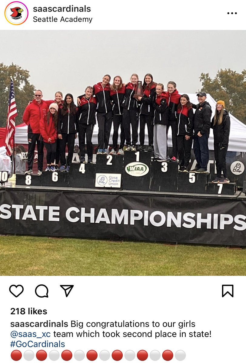 icons_women's tweet photo. 🧵On Saturday, a MALE runner on Seattle Academy's GIRLS' cross-country team made a 41-point difference, pushing them to a 2nd place team finish at the Washington State Girls Championships.

King's HS girls lost their runner-up trophy in a tie-breaker (their 4th displaced trophy of the year). Medical Lake HS was deserving of 3rd and Montesano HS should have earned 4th had fair competition been in play...
https://t.co/jnvyD0HVad
