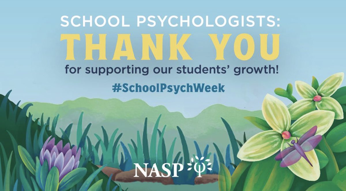 Happy National School Psychology Week! #SchoolPsychWeek