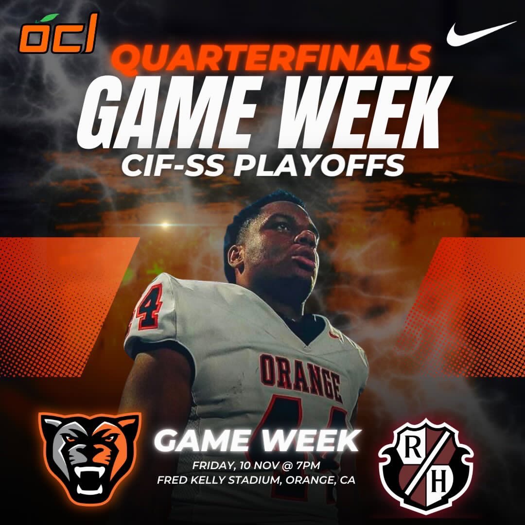 The Panthers will play in Round 2 (Quarterfinals) this Friday night @ Fred Kelly Stadium 🏟️ Vs. Rio Hondo Prep Tickets 🎟️ must be purchased on @GoFanHS