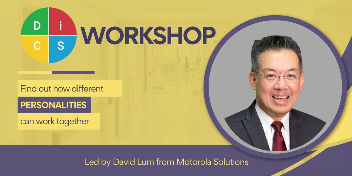 Have you signed up for the DiSC Workshop? Elevate your communication skills lnkd.in/eDY_vJSV