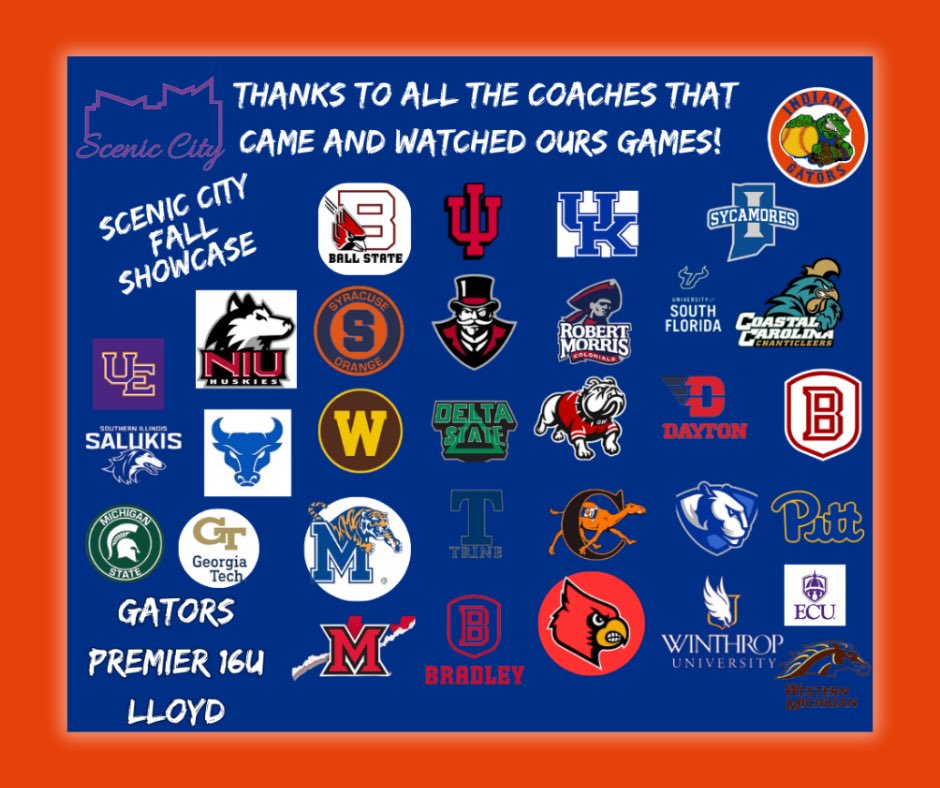 Kenzie_Zigler14's tweet image. We went 3-1-1 in Super Pool A @ConnectSports_ ! Thanks to all Coaches that stopped by to watch us play!  Go Gators! 

Lasers - L
Athletics - T
Bandits- W
Storm - W
D1 Vision - W 

#ConnectSportsEvents
#TheUltimateFastpitchExperience 

@ExtraInningSB @thealliancefp