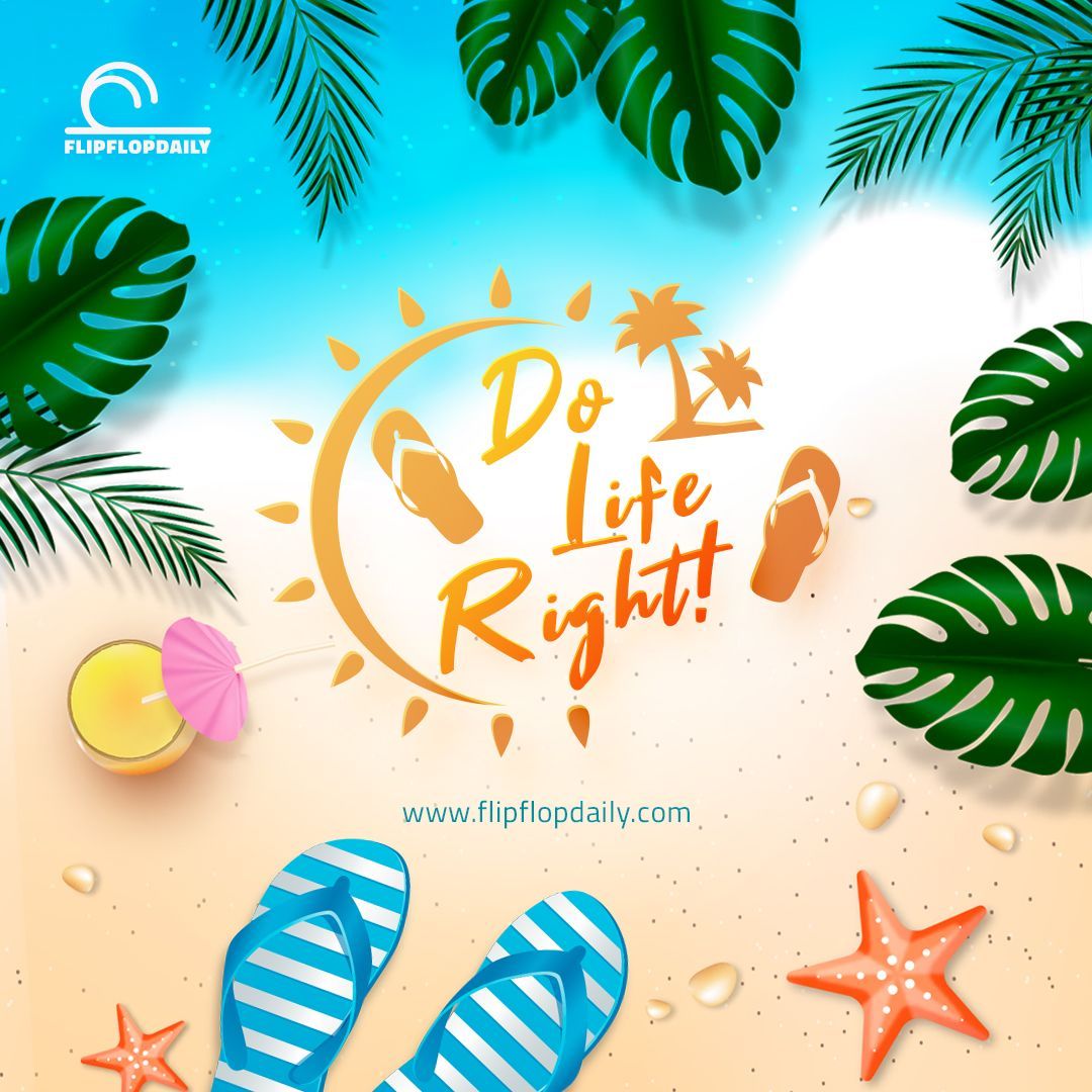 🌞 Embrace the flip-flop lifestyle and discover a world of endless summer. Life is better when you #DoLifeRightInFlipFlops! 🌴

#Vacation #Tropical #Travel #TravelDestination #SunnyDay #Beach #Sand #flipflopdaydream #flipfloplife #flipflops #flipflopsandals #sandals  #flipflop