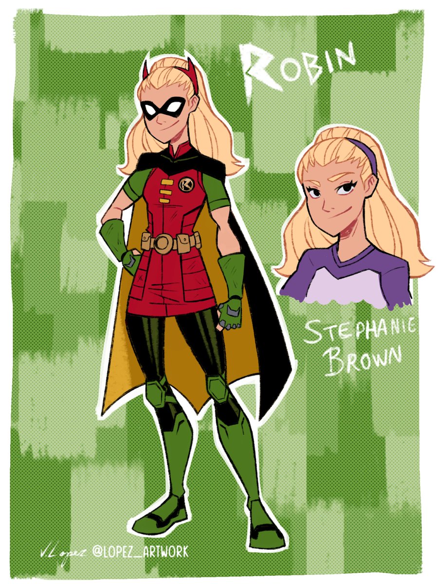 Concept Design: Robin / Stephanie Brown 

#DCU #Robin #Batman #TheBraveAndTheBold