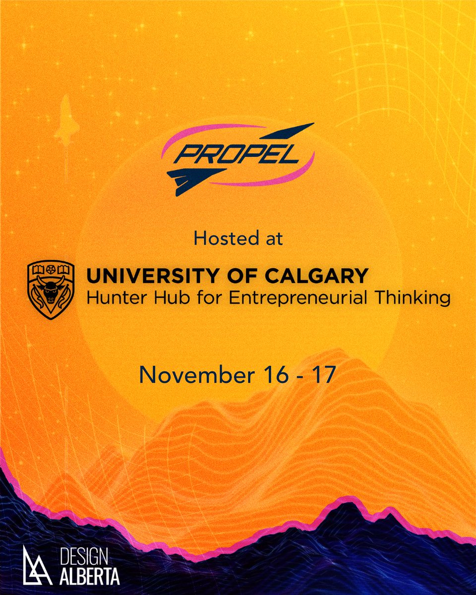 Join us at Propel Alberta 2023! The Hunter Hub is proud to be the presenting partner for the Robotics Revolution Stream at this year's Propel Alberta conference. The highlight of the Robotics Revolution will be the Hunter Hub Hackathon. Learn more at bit.ly/45lNUXD