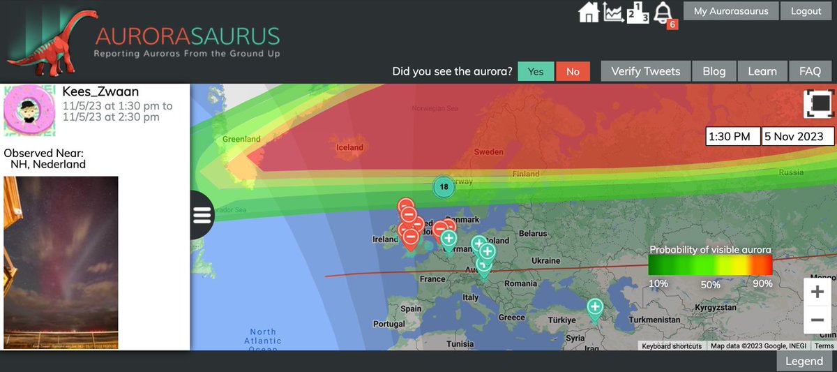 TweetAurora's tweet image. What an amazing aurora display over the last few days! Don&apos;t forget that you can #DoNASAScience and participate in the #HelioBigYear by making a report to aurorasaurus.org (whether or not you saw aurora) when you&apos;re well rested.