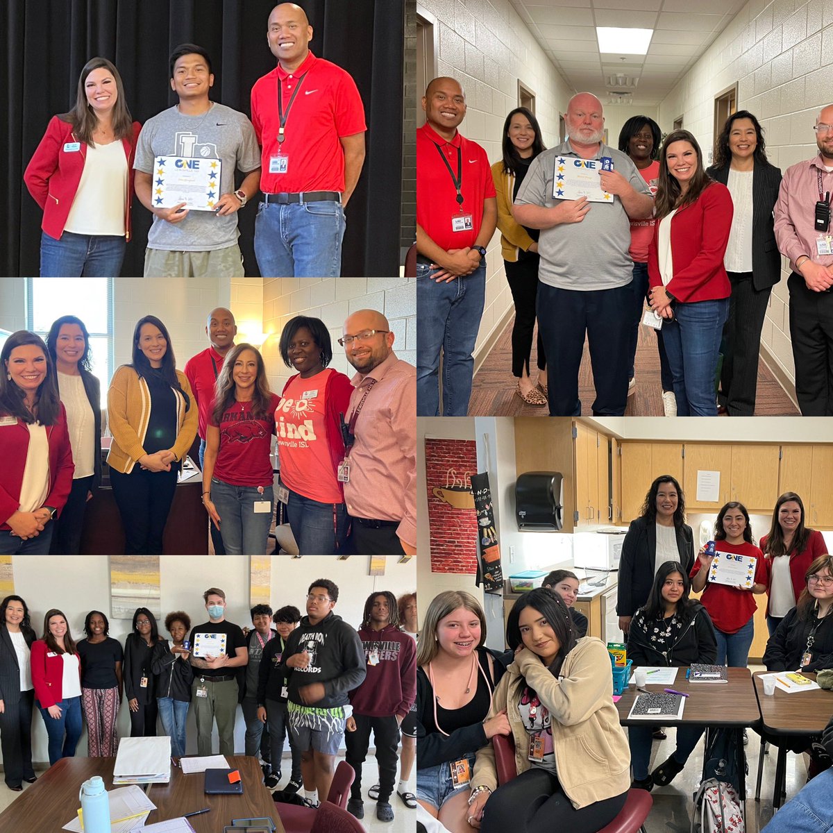 LHS Harmon Campus (@lhsharmon) on Twitter photo You know it’s gonna be a great day when you get to celebrate and recognize five outstanding staff members with the help of <a href="/EstellaRupard/">Estella Rupard 🦋</a> & the <a href="/LISD_HR/">LISD Human Resources</a> Team! #HarmonIsHome because of faculty & staff like Mr. Caryer, Mrs. Perdew, Ms. Hoyos, Mr. Strange, & Coach Khenglawt! You know it’s gonna be a great day when you get to celebrate and recognize five outstanding staff members with the help of <a href="/EstellaRupard/">Estella Rupard 🦋</a> & the <a href="/LISD_HR/">LISD Human Resources</a> Team! #HarmonIsHome because of faculty & staff like Mr. Caryer, Mrs. Perdew, Ms. Hoyos, Mr. Strange, & Coach Khenglawt!