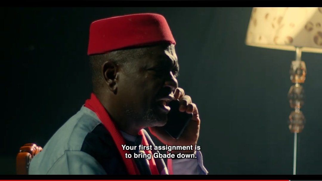 IAmDGold's tweet photo. @dbamiloye The moment I realised that it was actually RAMBO that the Grand Master was talking to when he said, "You need to come out of the shell. It's time to come out of the dark."

I'm only wondering why the secret seers could not kill Gbade by themselves when his sacrifice didn't work. https://t.co/ufHCzU53Cb