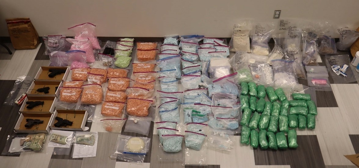 Over 220 Pounds of Suspected Controlled Substances Seized Including Pills Shaped to Resemble Heart Shaped Candy Believed To Be One of The Largest Single-Location Seizures in New England Full Release: justice.gov/opa/pr/over-22…