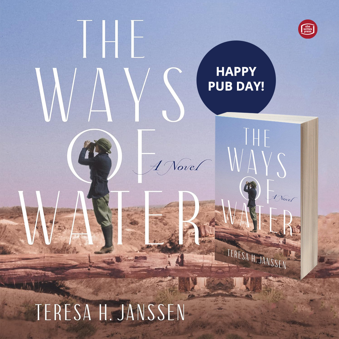 Happy Pub Day to The Ways of Water by Teresa H. Janssen! Buy now! bookshop.org/p/books/the-wa…