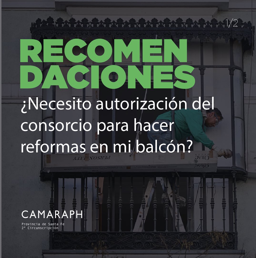 camaraprophoriz's tweet image. Alterar la fachada del edificio requiere el consentimiento del consorcio.
Mirá como se debe proceder 👇🏼

#Consorcios #Expensas #PropiedadHorizontal #Recomendaciones #AdministraciónDeConsorcios #Administadores #ExpensasClaras #EdificiosRosario #Convivencia #Terraza #Balcón