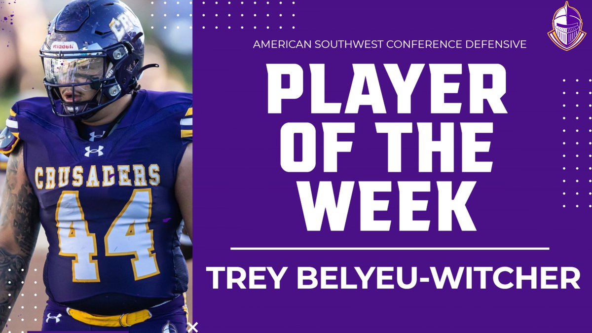 ASC DEFENSIVE PLAYER OF THE WEEK!