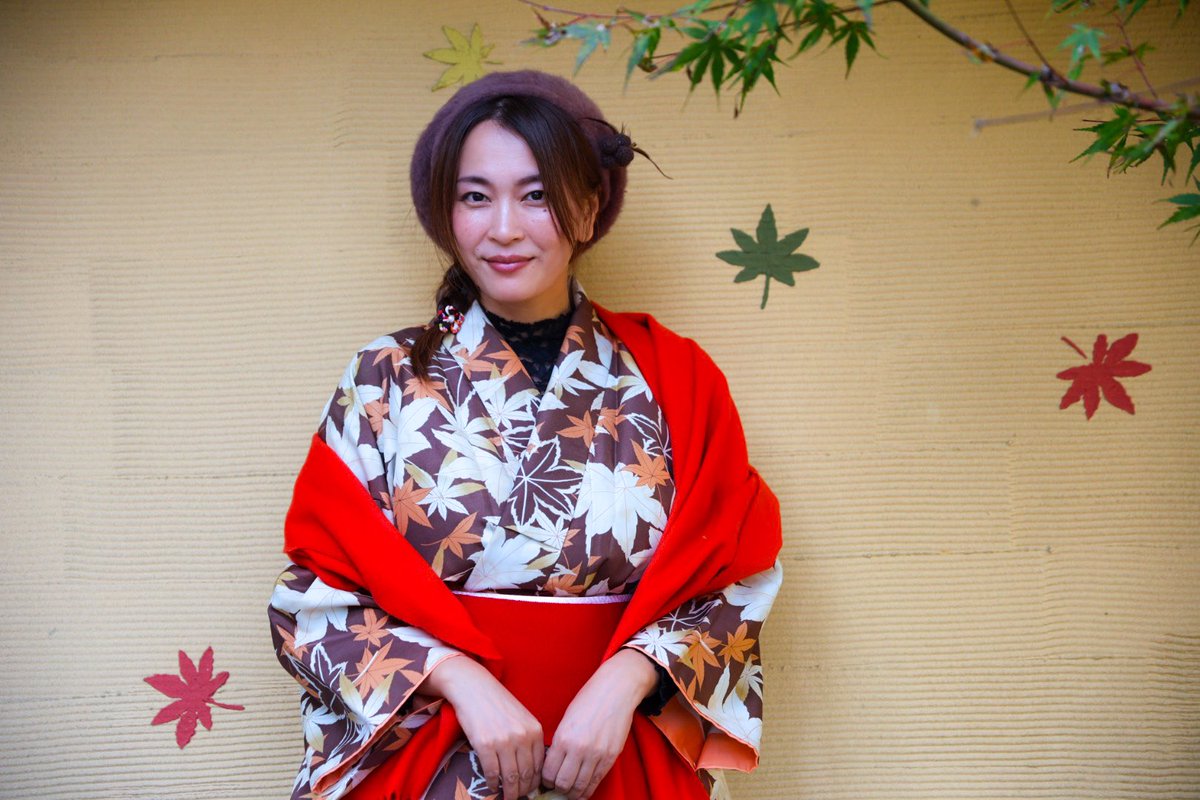 R205STi's tweet image. 紅葉🍁柄の競演‼️

model:末長澄華
　　　（@sumika_suenaga ）

#Canon #EOSR6mark2 #tamron35150mmf2840
#紅葉 #紅葉2023