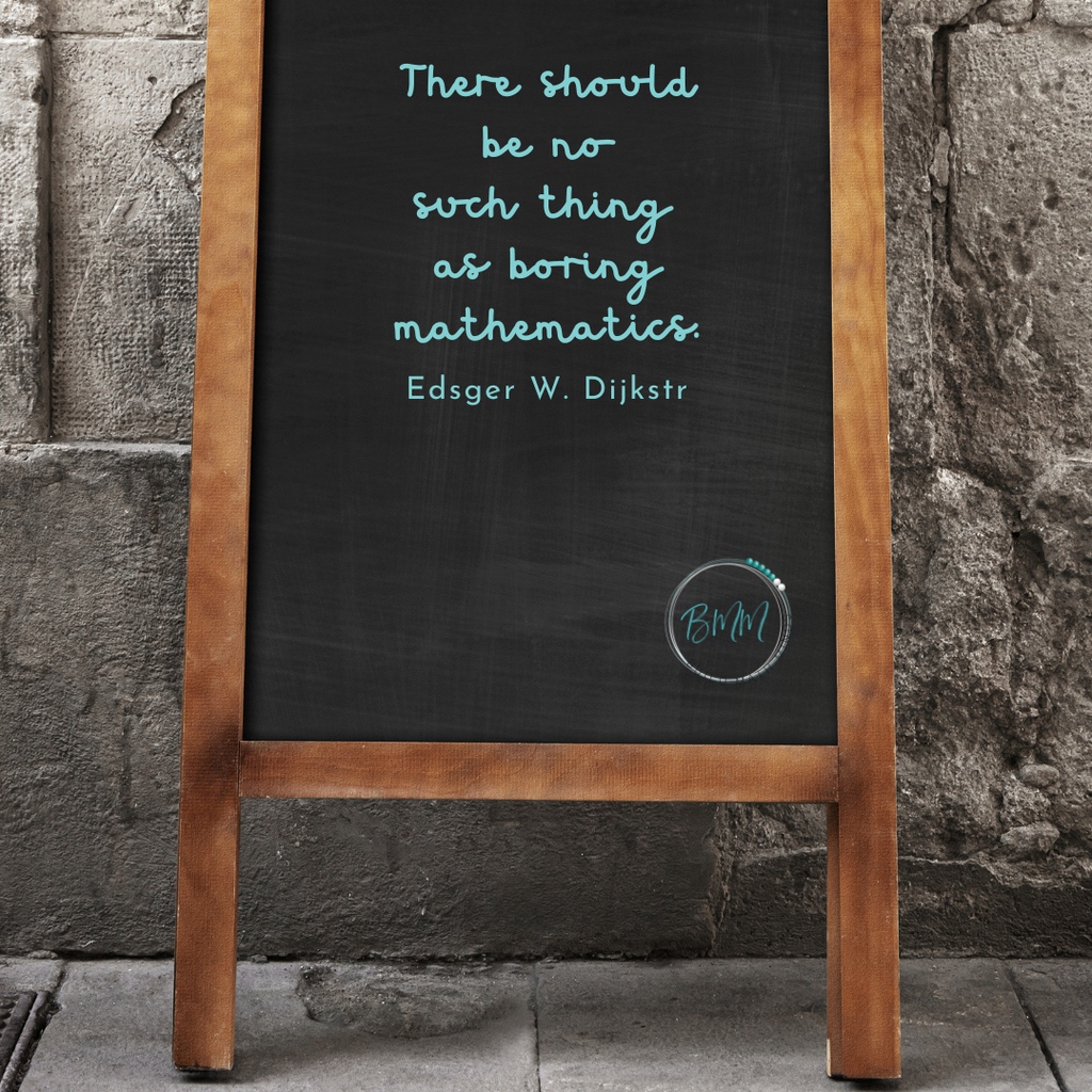 BuildMathMinds's tweet image. There should be no such thing as boring mathematics.
— Edsger W. Dijkstra

#mathteacher #buildmathminds #kindergartenmath #mathisfun #ilovemath #elementarymath #numbersense #mathathome