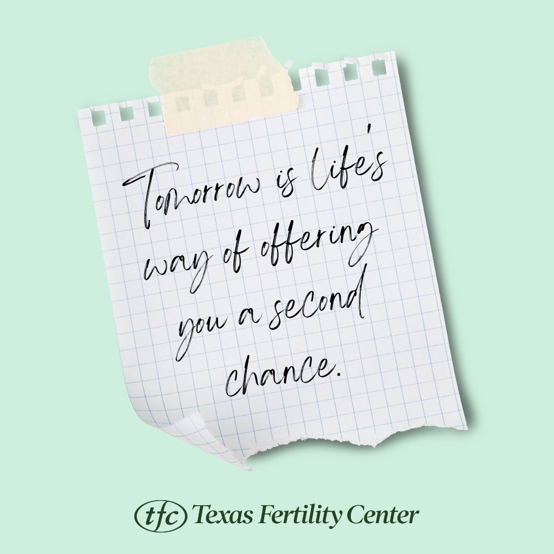 txfertility's tweet photo. At @txfertility, we believe in second chances, new beginnings and the hope for a brighter tomorrow. Schedule your consultation with us today: (512) 451-0149
#Fertility #FertilitySpecialists #FertilityClinic #Infertility #InfertilityAwareness #PatientsIntoParents #TTC #AustinTX https://t.co/4pt8fC0edr