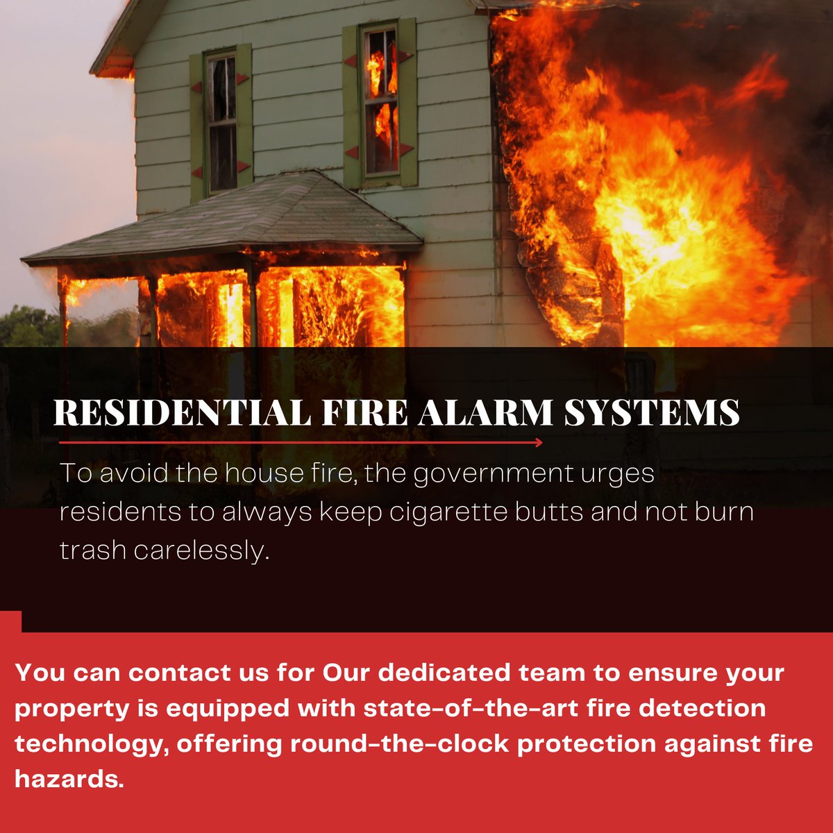 secureproslo's tweet photo. Your family's safety matters. Our Residential Fire Alarm Systems offer cutting-edge fire, smoke, and chemical detection. Contact us at +1-805-880-1200 or info@secureproinc.com to fortify your home. Get peace of mind with advanced safety measures. #ResidentialSafety #FireAl https://t.co/27I4MDVaby