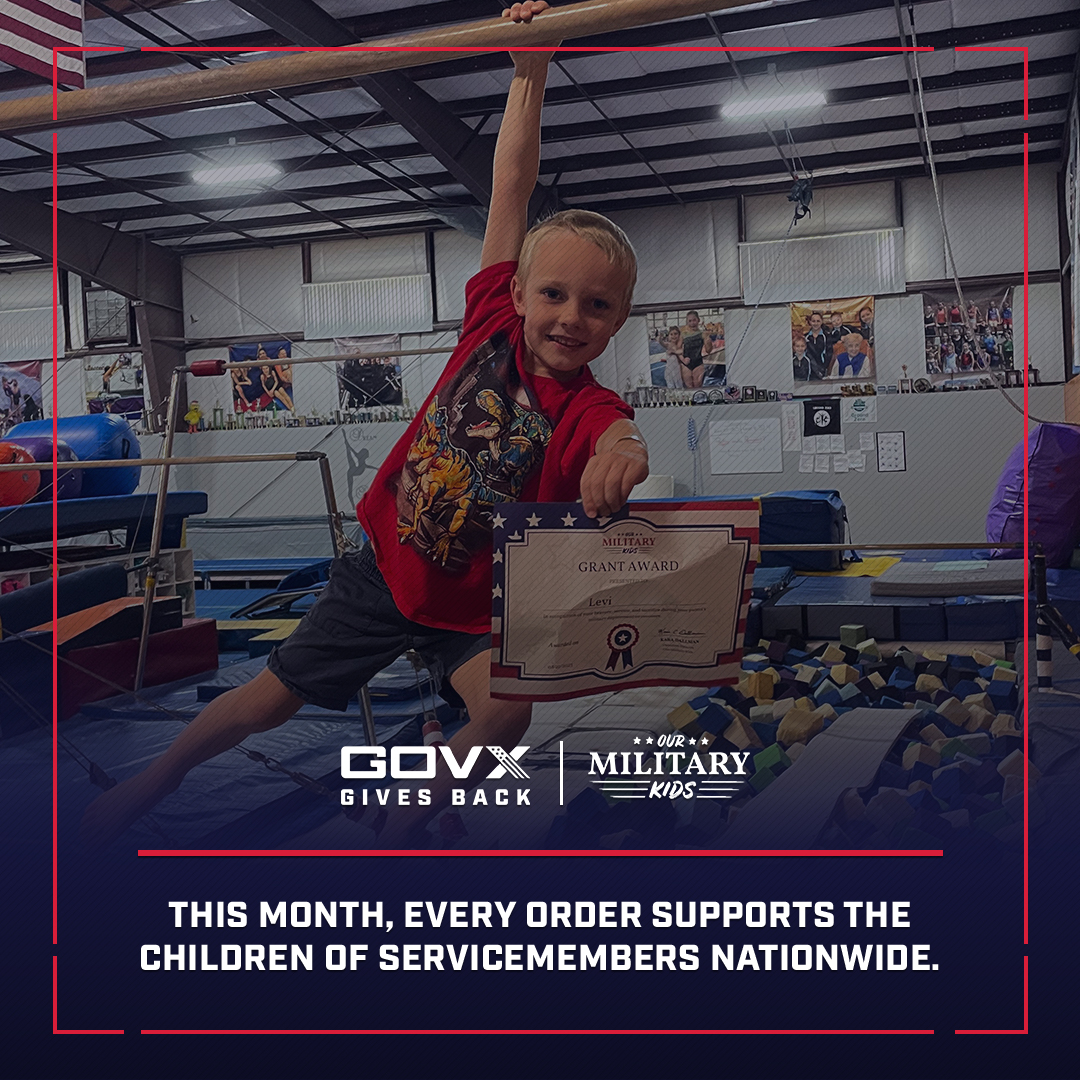 Our Military Kids is honored to once again partner with @ShopGovX through their #GOVXGivesBack initiative! For the entire month of November, GovX will donate 1% of all sales to OMK! 🇺🇸 #ThankfulThursday Shop & learn more: govx.com/t/govx-gives-b…