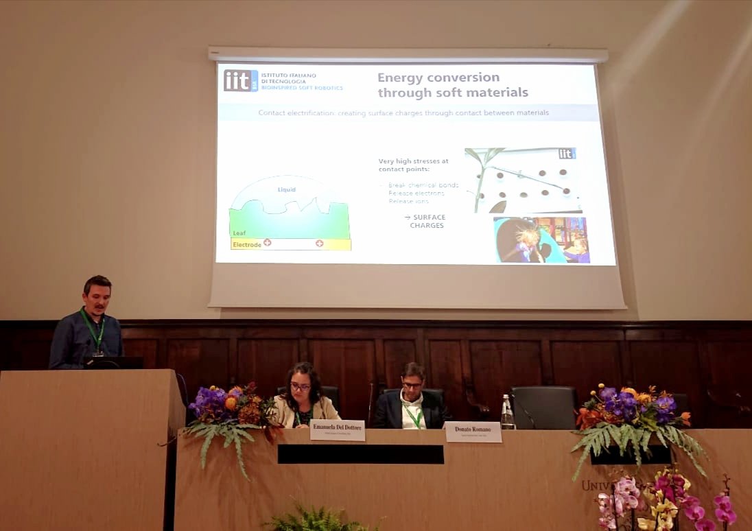 Interesting talks today at @MetroAgriFor in Pisa! Thanks to @ddemanuela for organizing a great session on #Bioinspired #Engineering, #SoftRobotics and #Biohybrid Technology.