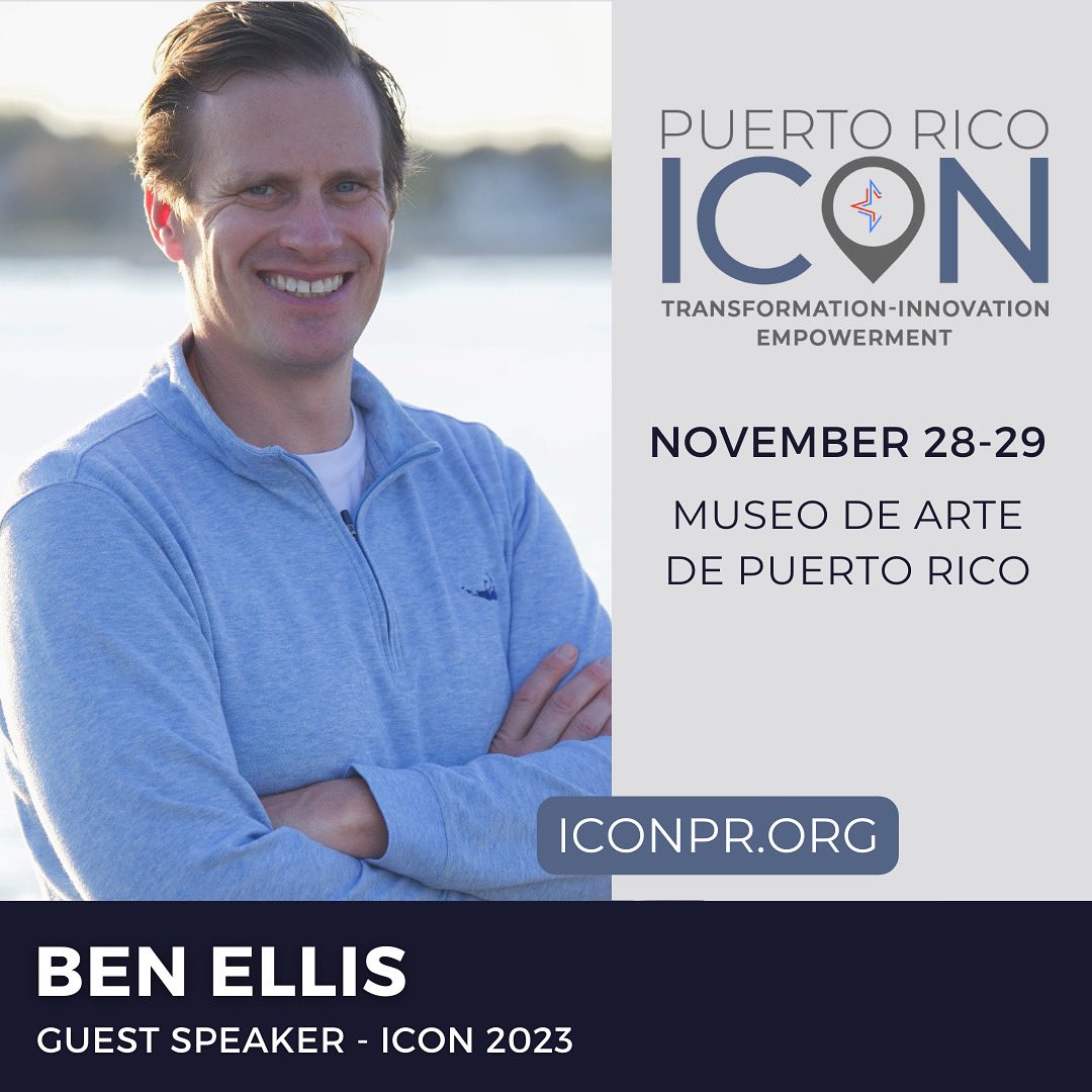 We are honored to confirm the Cofounder and CFO of <a href="/carbon_wave/">Carbonwave</a> as an ICON 2023 speaker.

Paving the way for innovation in Puerto Rico, Ben Ellis will be speaking in our “Pioneering Puerto Rico: Shaping the Future through Innovation” Panel. 

🎟️ pricon2023.eventbrite.com