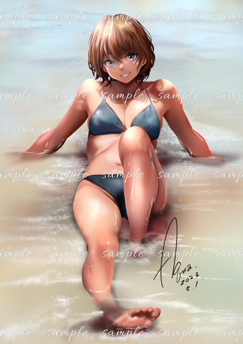 おはようございます～
#意味不明に暑いので水着絵を投げる祭 