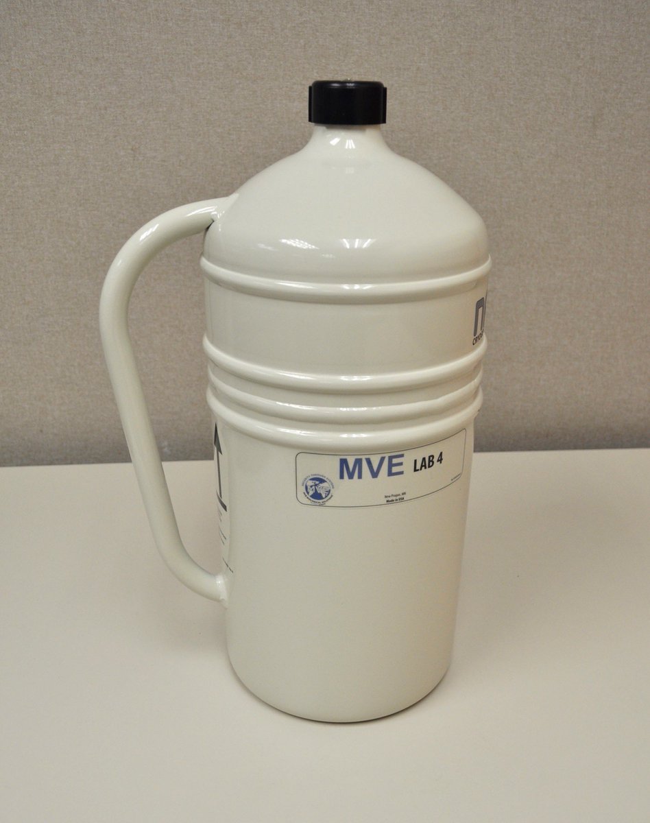 NanoSoftCryoEM's tweet image. We’re now offering MVE dewars, including 4L aluminum LN2 dewars used for everyday cryoEM work, at great prices. Also, larger, 34L dewars for sample storage #cryoEM

nanosoftmaterials.com/product-page/4…