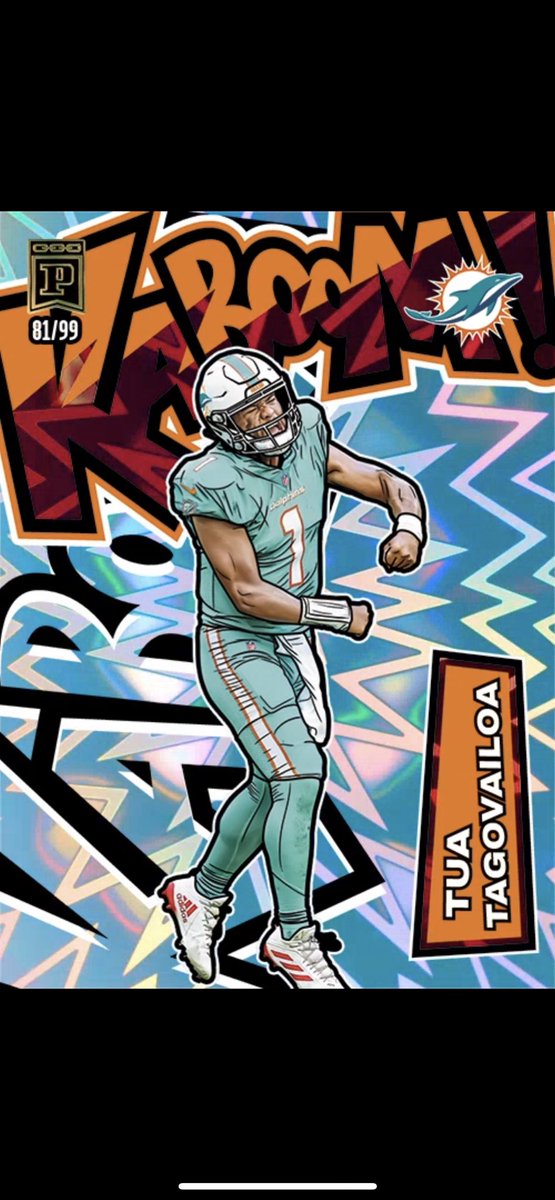 DredynMeara10's tweet photo. Who wants to win this Panini NFT 💥 of Tua!!! Huge crafting event coming for Gold Kaboom Tua on 11/10 winner will be chosen 11/9. Good Luck #whodoyoucollect #NFTGiveaways @Tua @PaniniAmerica @PlayBookAthlete 

How to Win:
1.  Follow this Account
2. Retweet
3. Tag 2 Friends https://t.co/GVOZQDbziv