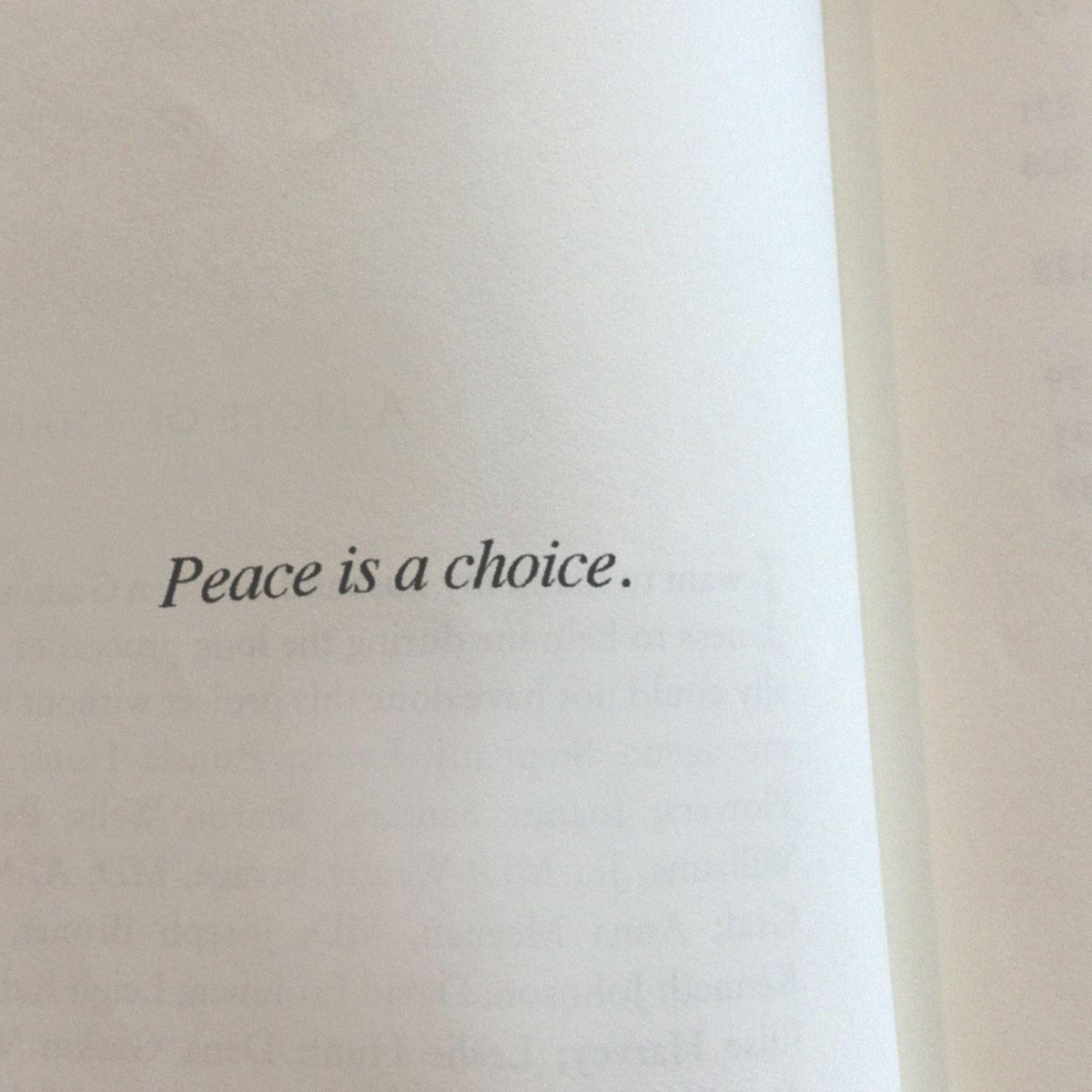 Jentezen's tweet photo. Peace is not the absence of trouble. Peace is standing in the middle of your storm and choosing to be still and not panic. You choose to trust God. You choose to be at peace. https://t.co/sVcQeQnZn1