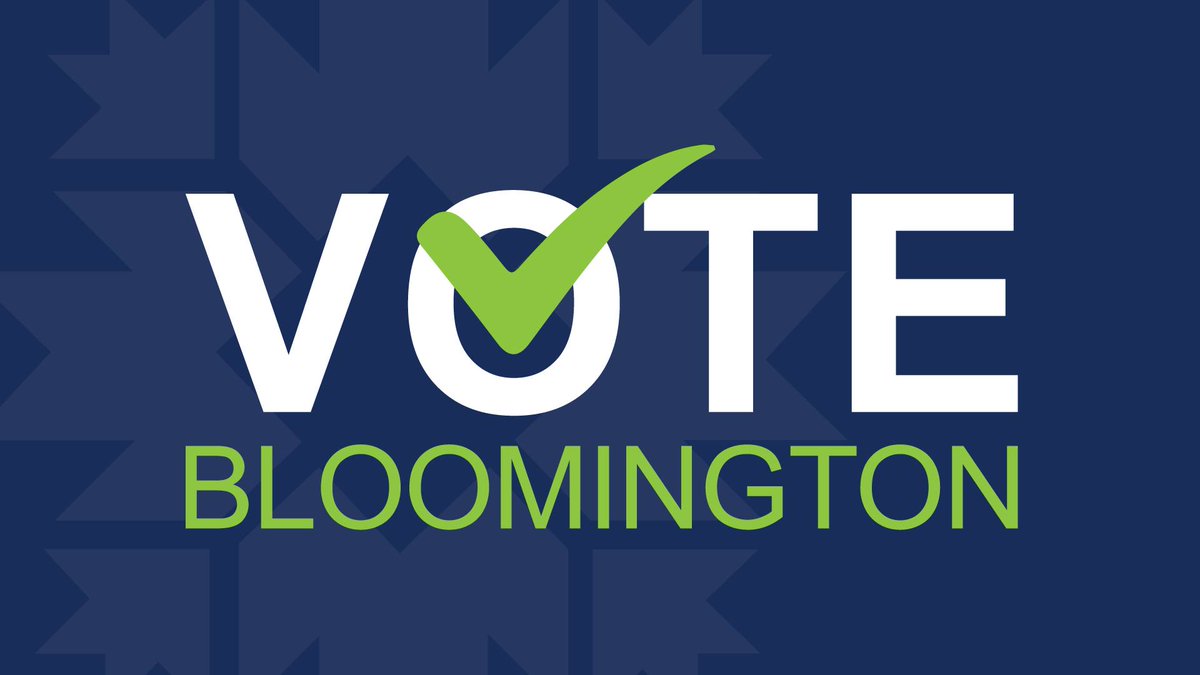 City Hall is closed today, Tuesday, November 7, 2023, for Election Day.

City services can still be accessed online at bloomington.in.gov. Normal office hours will resume on Wednesday, November 8, at 8 a.m.