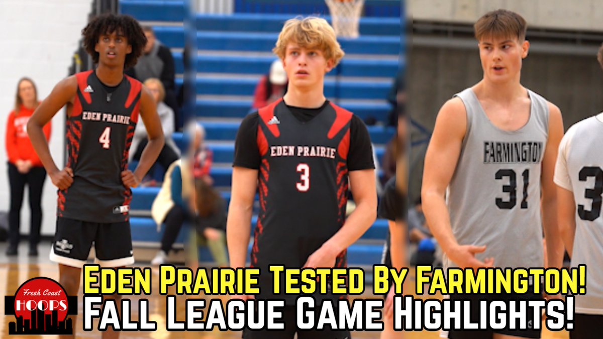 Fresh Coast Hoops (@freshcoasthoops) on Twitter photo New Video!
Eden Prairie Takes On Farmington At The <a href="/BreakdownUSA/">Breakdown Sports USA</a> Fall League!
Full video: youtube.com/watch?v=b93NyI… New Video!
Eden Prairie Takes On Farmington At The <a href="/BreakdownUSA/">Breakdown Sports USA</a> Fall League!
Full video: youtube.com/watch?v=b93NyI…