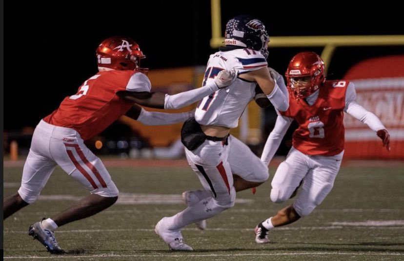 brycesheltonn's tweet photo. Blessed to be named all national district WR. Couldn’t have done it without God, Family, teammates, and coaches. #AGTG https://t.co/aE7fY94wIp